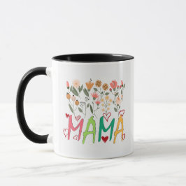 Mama Floral Garden Mug マグカップ