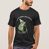Mama Frog Off to Commit Mom Foolery Scooter Gift  Tシャツ (正面)
