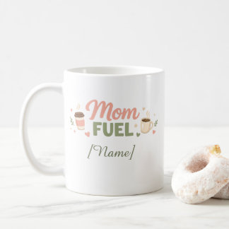 Mama Fuel personilized Mug | Ceramic Coffee Cup コーヒーマグカップ