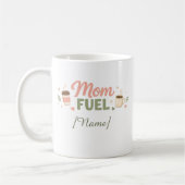 Mama Fuel personilized Mug | Ceramic Coffee Cup コーヒーマグカップ (左)