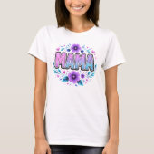 Mama Glitter Sparkle T-Shirt - Mother's Day Gift f Tシャツ (正面)