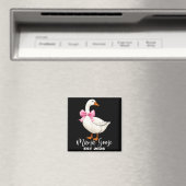 Mama Goose Est 2026 ママと赤ちゃんの発表 母 マグネット (インサイチュ (食洗機))