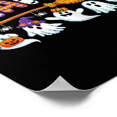 Mama Halloween Boo Ghost Horror Costume Funny Part ポスター (角)