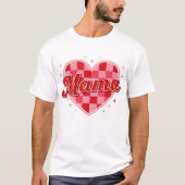 Mama Heart, Cute Mother’s Day Gift for Mom Tシャツ (正面)