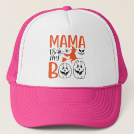 Mama Is My Boo Spooky Mom キャップ