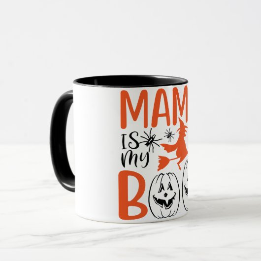 Mama Is My Boo Spooky Mom マグカップ (正面左)