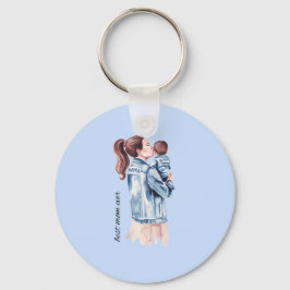 Mama ist die beste キーホルダー