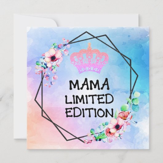 MAMA LIMITED EDITION -フローラ母のデイカード シーズンカード (正面)