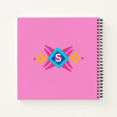 Mama Llama氏は、心を開き、ハートを開き、腕を開く ノートブック (裏面)