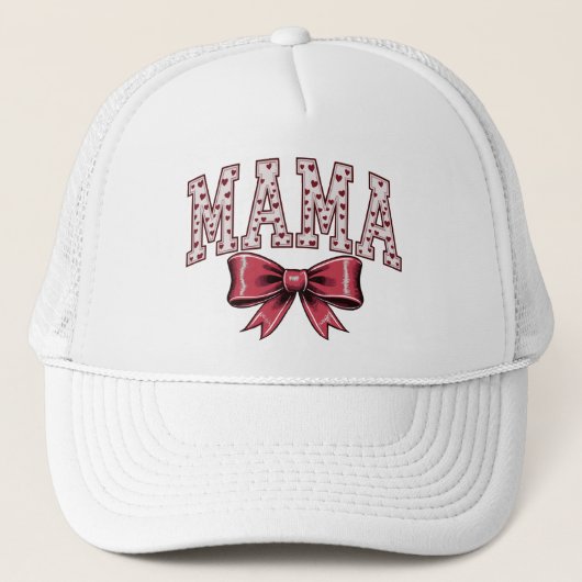 Mama Love Bow キャップ (正面)