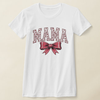 Mama Love Bow Tシャツ