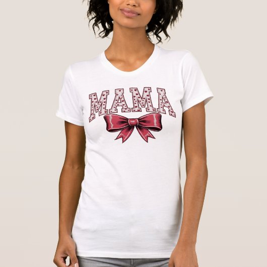Mama Love Bow Tシャツ (正面)
