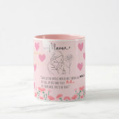 Mama Love Mug – Heartwarming Mother and Baby  マグカップ (中央)