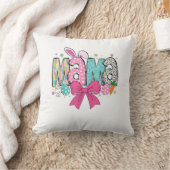 Mama Mini Easter Matching Mama Bunny Easter Day T- クッション (ブランケット)