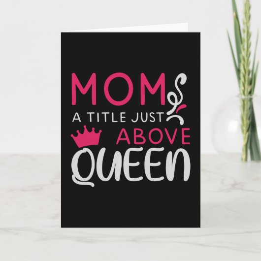 Mama - Mom A Title Just Above Queen カード (正面)