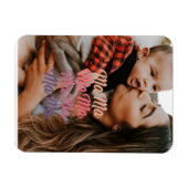 Mama Mother's Dayの写パーソナライズされた真 マグネット (横)