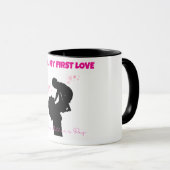 Mama My First Love Mug – 母の日の贈り物 マグカップ (正面右)