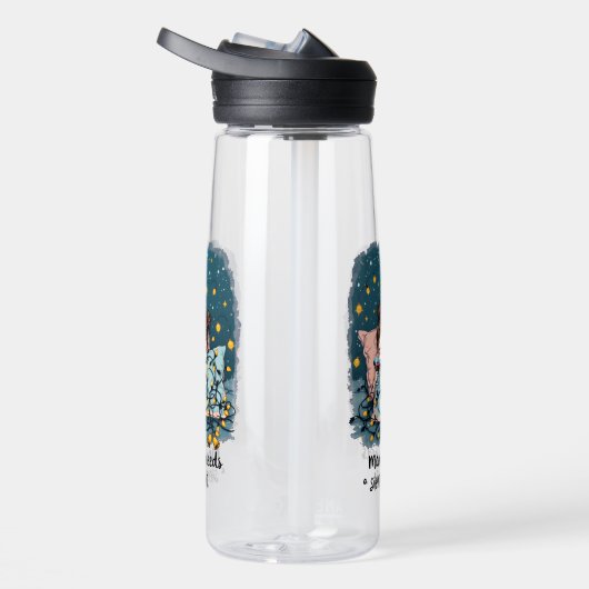 Mama Needs a Silent Night ウォーターボトル (右面)