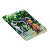 Mama Never 警告 About Tuba Players マグネット (右側)