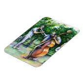 Mama Never 警告 About Tuba Players マグネット (左側)