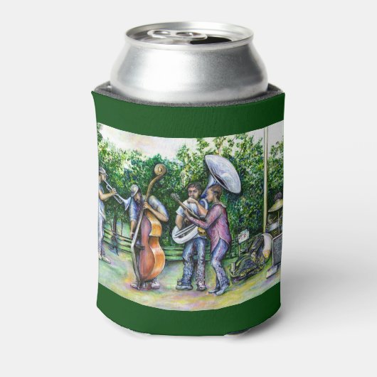 Mama Never 警告 About Tuba Players 缶クーラー (缶裏面)