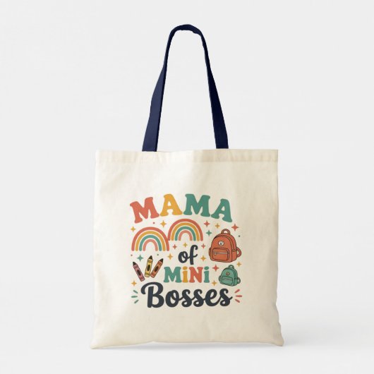 Mama of mini bosses トートバッグ (裏面)