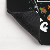 Mama Of The Big One Fishing Birthday Party Bday Ce マウスパッド (コーナー)