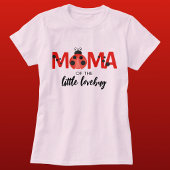 Mama of the Little Lovebug Birthday Party Shirt Tシャツ