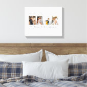 Mama Photo Collage 4写真 |母の日の贈り物 キャンバスプリント (インサイチュ (寝室))