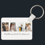 Mama Photo Collage Keychain for Mother's day キーホルダー<br><div class="desc">4枚の写真と共にキーチェインを使ったカスタムキーチェイン。母の日や誕生日、クリスマスに最適な贈り物。</div>