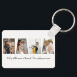 Mama Photo Collage Keychain for Mother's day キーホルダー<br><div class="desc">4枚の写真と共にキーチェインを使ったカスタムキーチェイン。母の日や誕生日、クリスマスに最適な贈り物。</div>