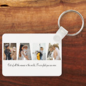 Mama Photo Collage Keychain for Mother's day キーホルダー (正面)