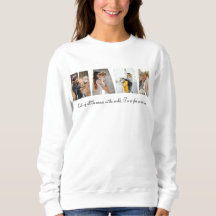 Mama Photo Collage Sweatshirt for Mother's day