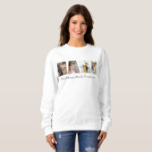 Mama Photo Collage Sweatshirt for Mother's day スウェットシャツ (正面フル)