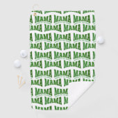 MAMA QUEEN OF THE GREEN オリジナルレディース ゴルフタオル (インサイチュ)
