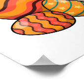 mama rabbit (2), retro, vintage ポスター (角)