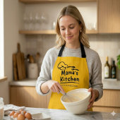 Mama’s Kitchen Lady Chef Personalized エプロン