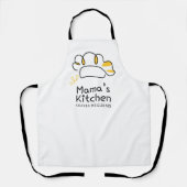 Mama’s Kitchen Lady Chef Personalized Apron エプロン (正面)