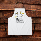 Mama’s Kitchen Lady Chef Personalized Apron エプロン