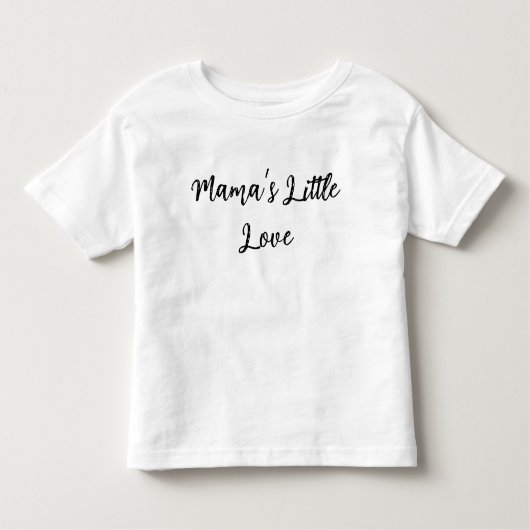 Mama’s Little Love Baby トドラーTシャツ (正面)