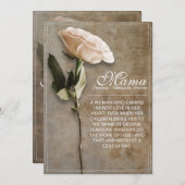 Mama - simply irreplaceable - vintage (正面/裏面)