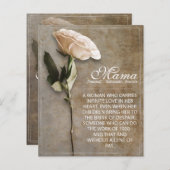 Mama - simply irreplaceable - vintage (正面/裏面)