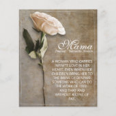 Mama - simply irreplaceable - vintage (正面)