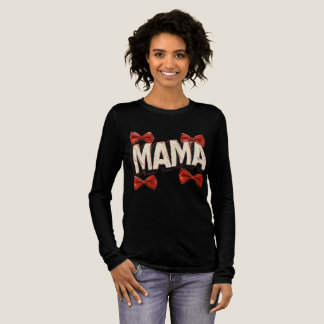 Mama Strong: 4つの赤いリボンと強い心 Tシャツ
