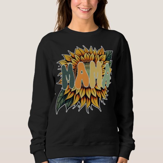 MAMA Sunflower スウェットシャツ (正面)