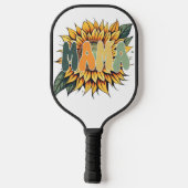 MAMA Sunflower ピックルボールラケット (裏面)