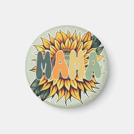 MAMA Sunflower マグネット (正面)