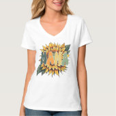 MAMA Sunflower Tシャツ (正面)