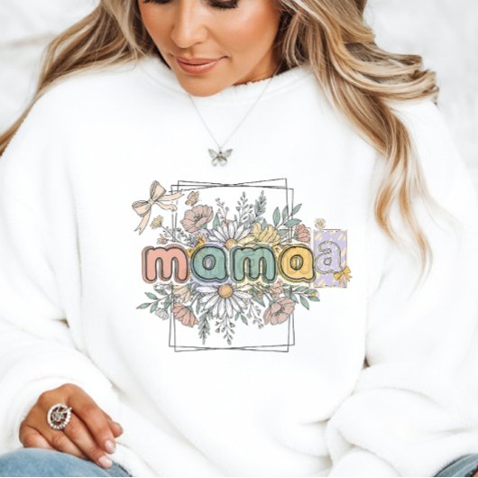 Mama Sweatshirt Stylish Mom Pullover Perfect Gift スウェットシャツ