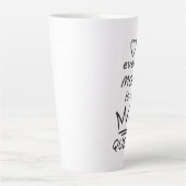 Mama Tasse カフェラテマグ (正面)